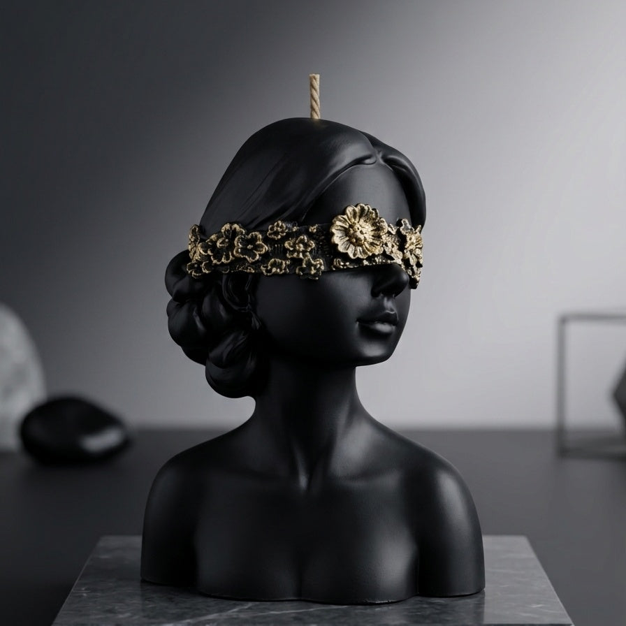 Royal Lady Elegance – Designer Bust Candle